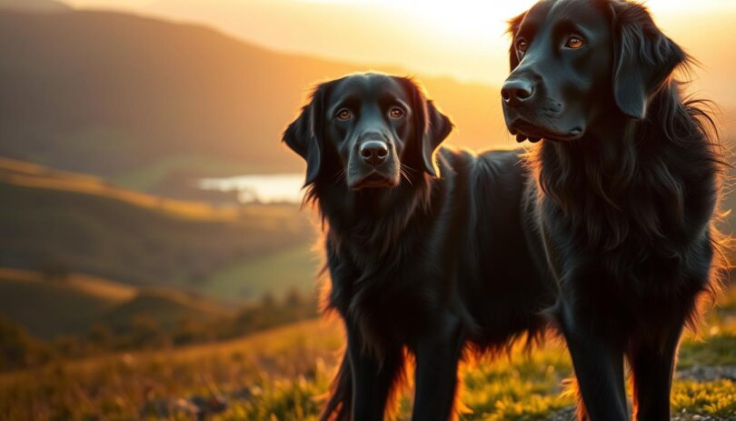 black golden retriever