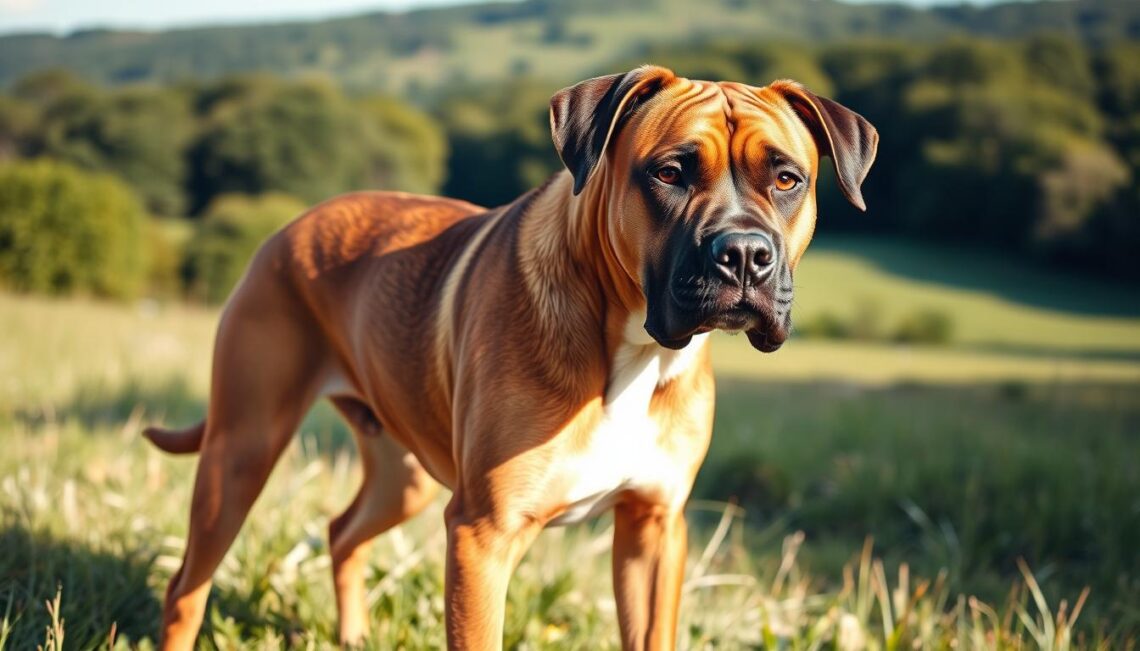 boxer dog mixed with lab