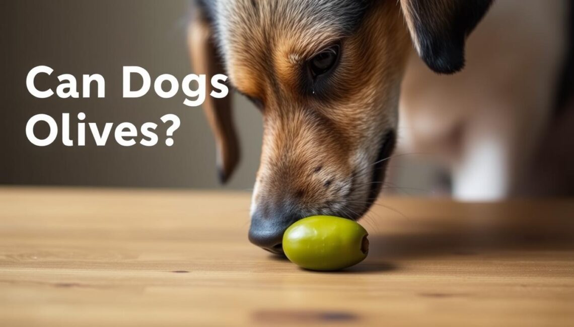 can dogs have olives