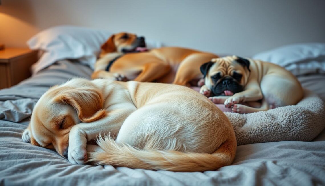 dog sleeping positions