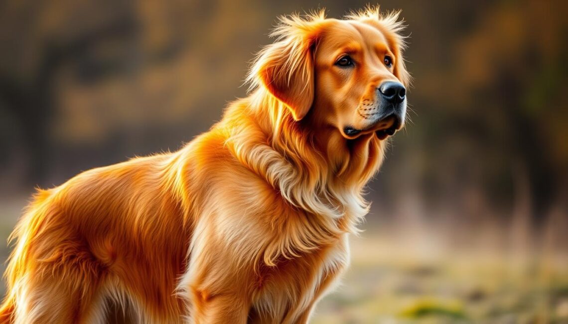 red golden retriever