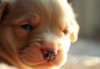 when do puppies open their eyes