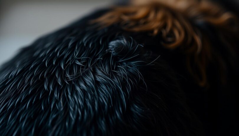 black dog brown
