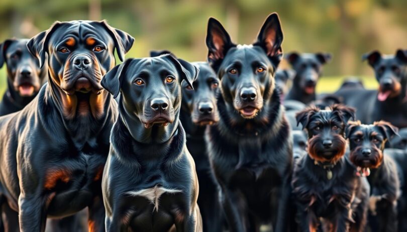 black dogs