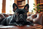 black french bulldog