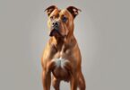 brown pitbull
