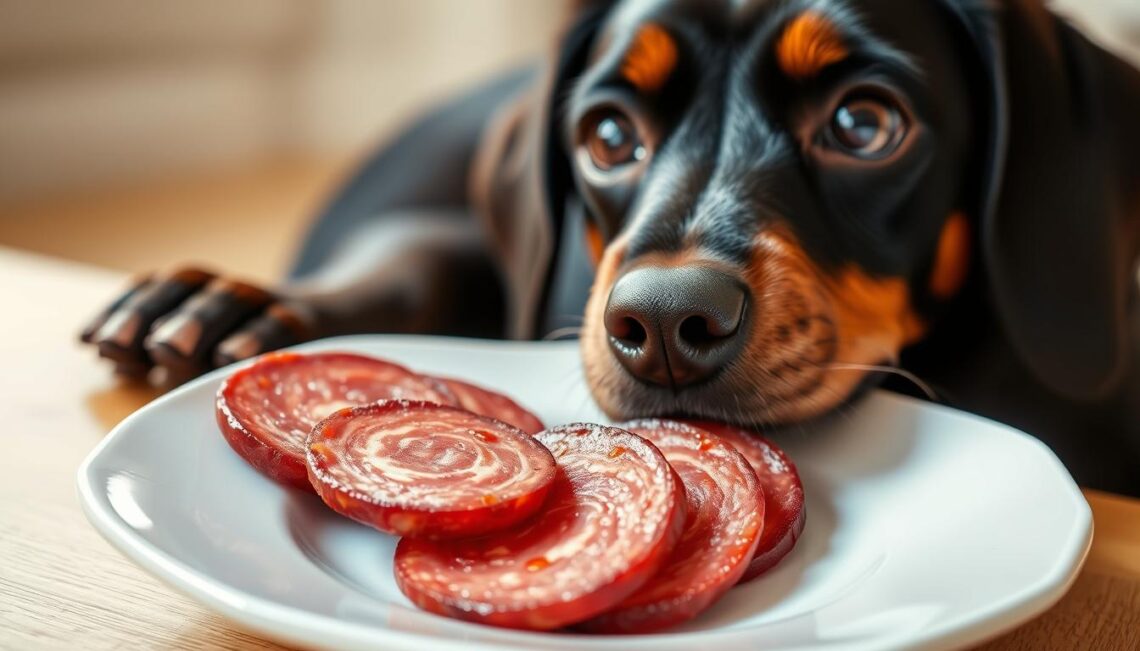 can dogs eat salami