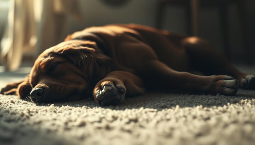collapsed doggy