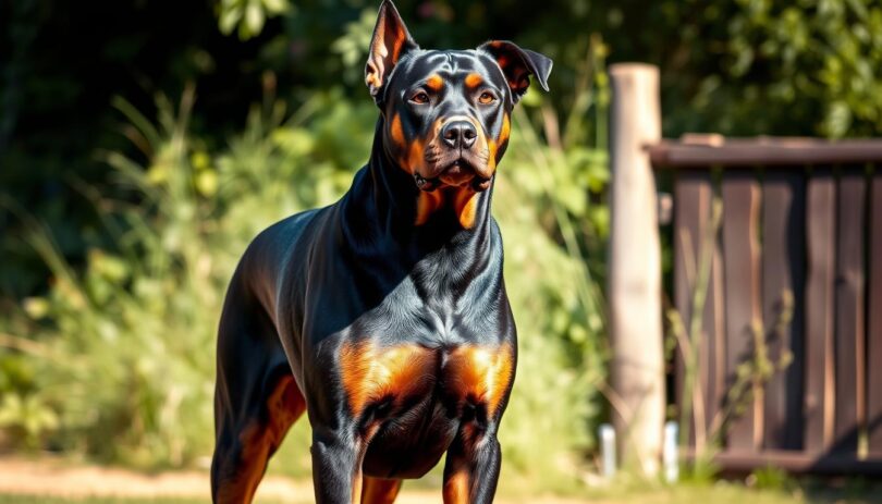 doberman and rottweiler cross