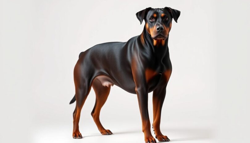 doberman cross with rottweiler