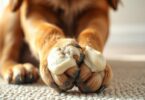 why do dogs chew their paws