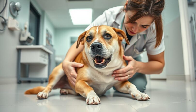 dog choking