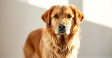 dog golden retriever mix