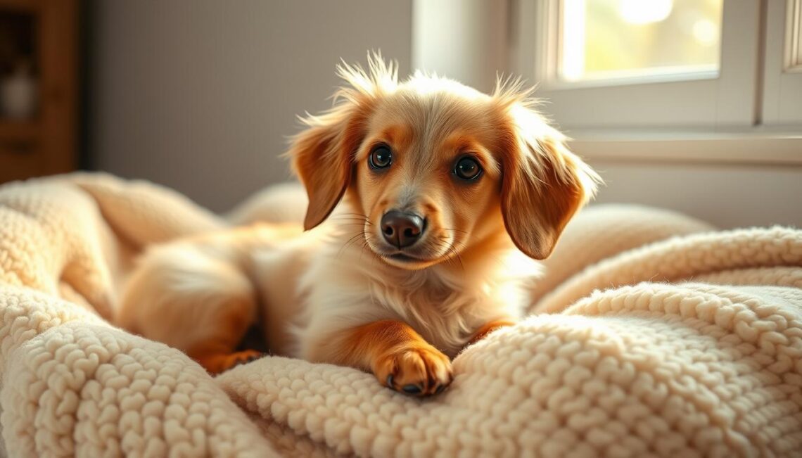 fluffy dachshund