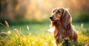 long hair dachshund