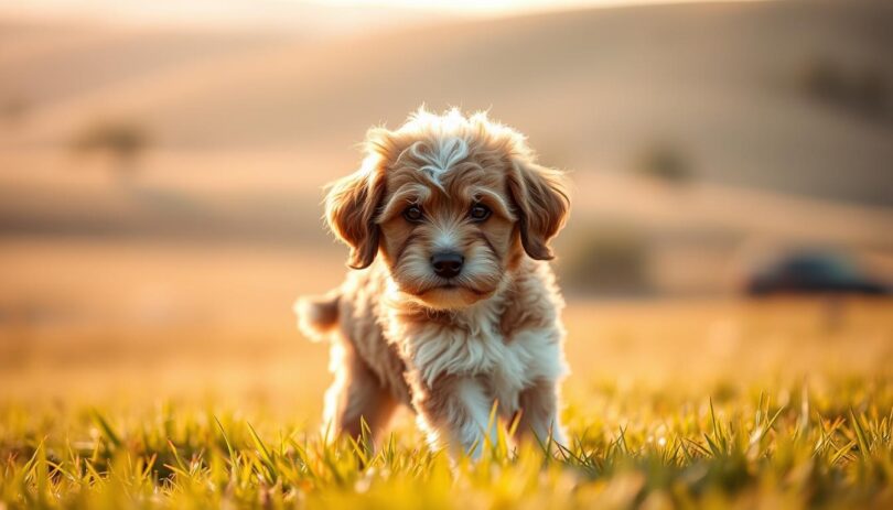 mini aussiedoodle size