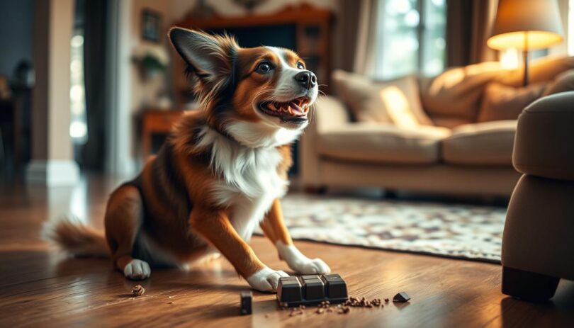 my dog ate chocolate but is acting fine