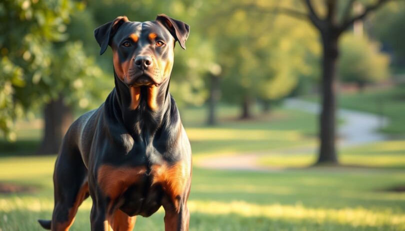 rottie cross doberman