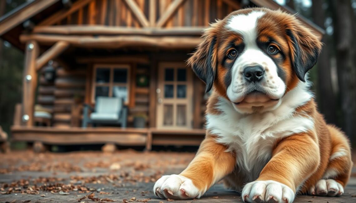 saint bernard puppies