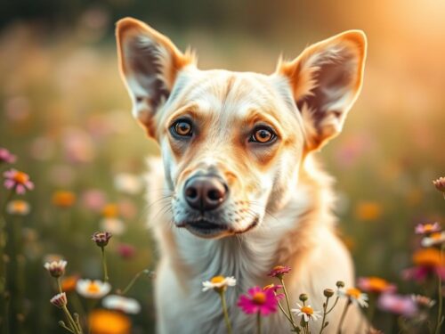 A female dog with feminine unique name ideas