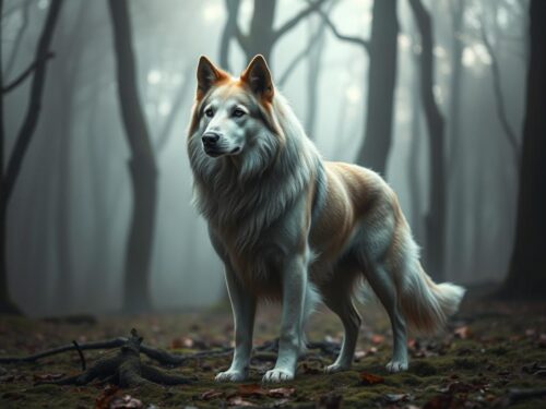 A majestic dog with mythological-inspired name ideas