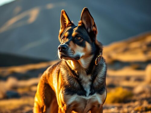 A male dog with masculine unique name ideas