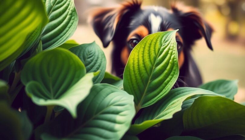 are hostas poisonous to dogs