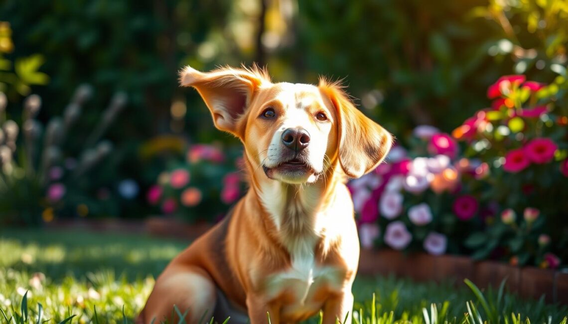 beagle mix dog