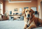 big dog newly single how to take care at work
