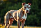 blue fawn pitbull dog