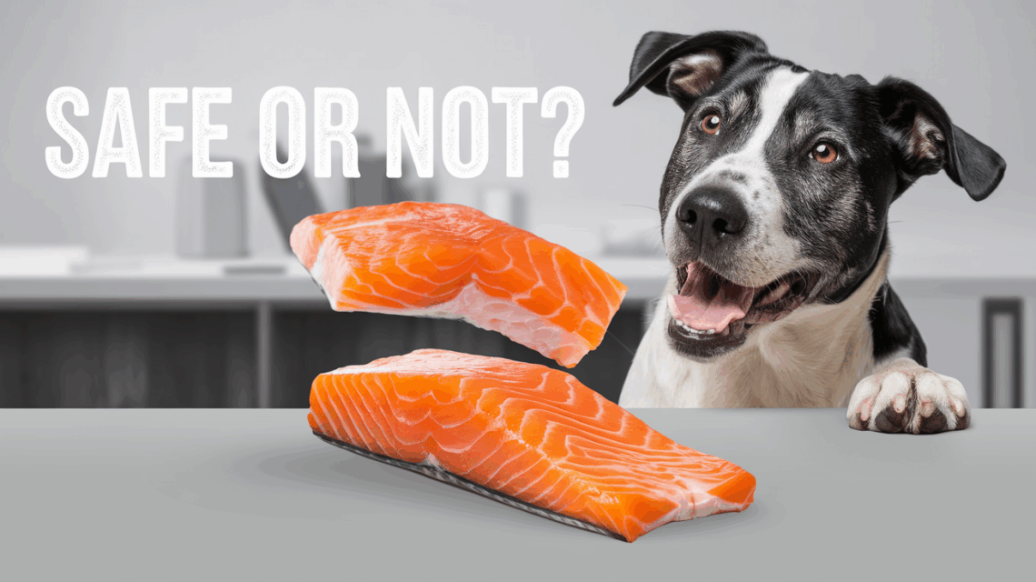 can dogs have salmon skin