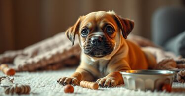 puppy crying