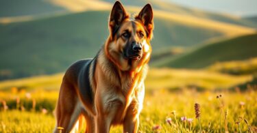 sable german shepherd dog