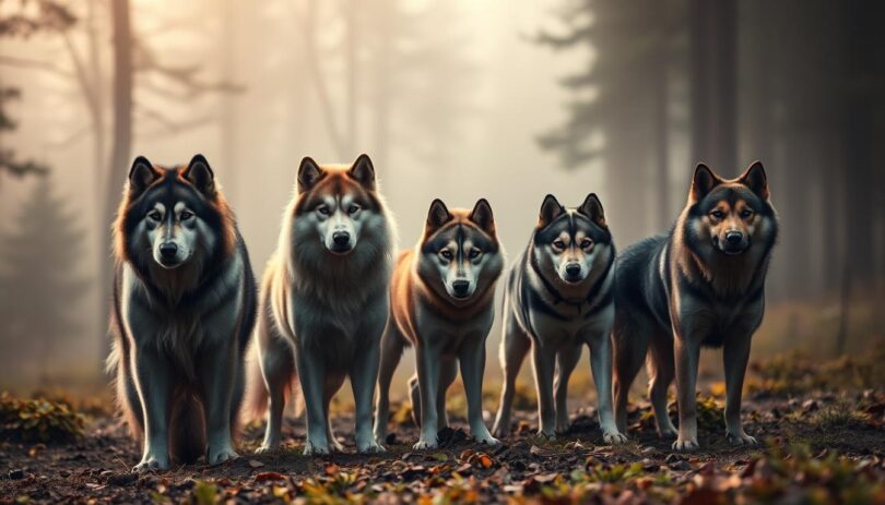 wolf like domestic dogs