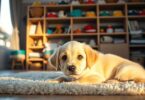 yellow lab puppy