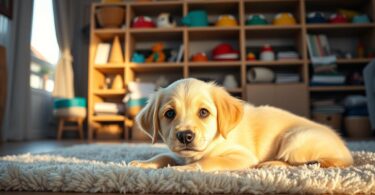 yellow lab puppy