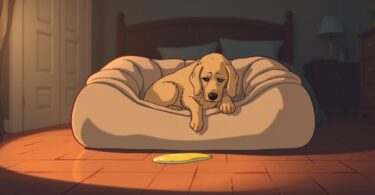 why do dogs pee in your bed