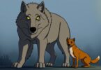 wolf vs dog size