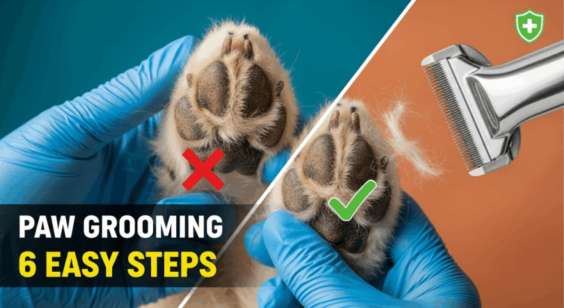 How to Groom Dog Paws