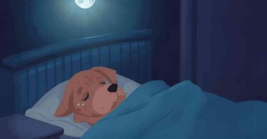Dogs Cry or Whimper in Their Sleep