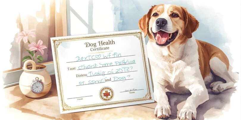 Dog Health Certificate