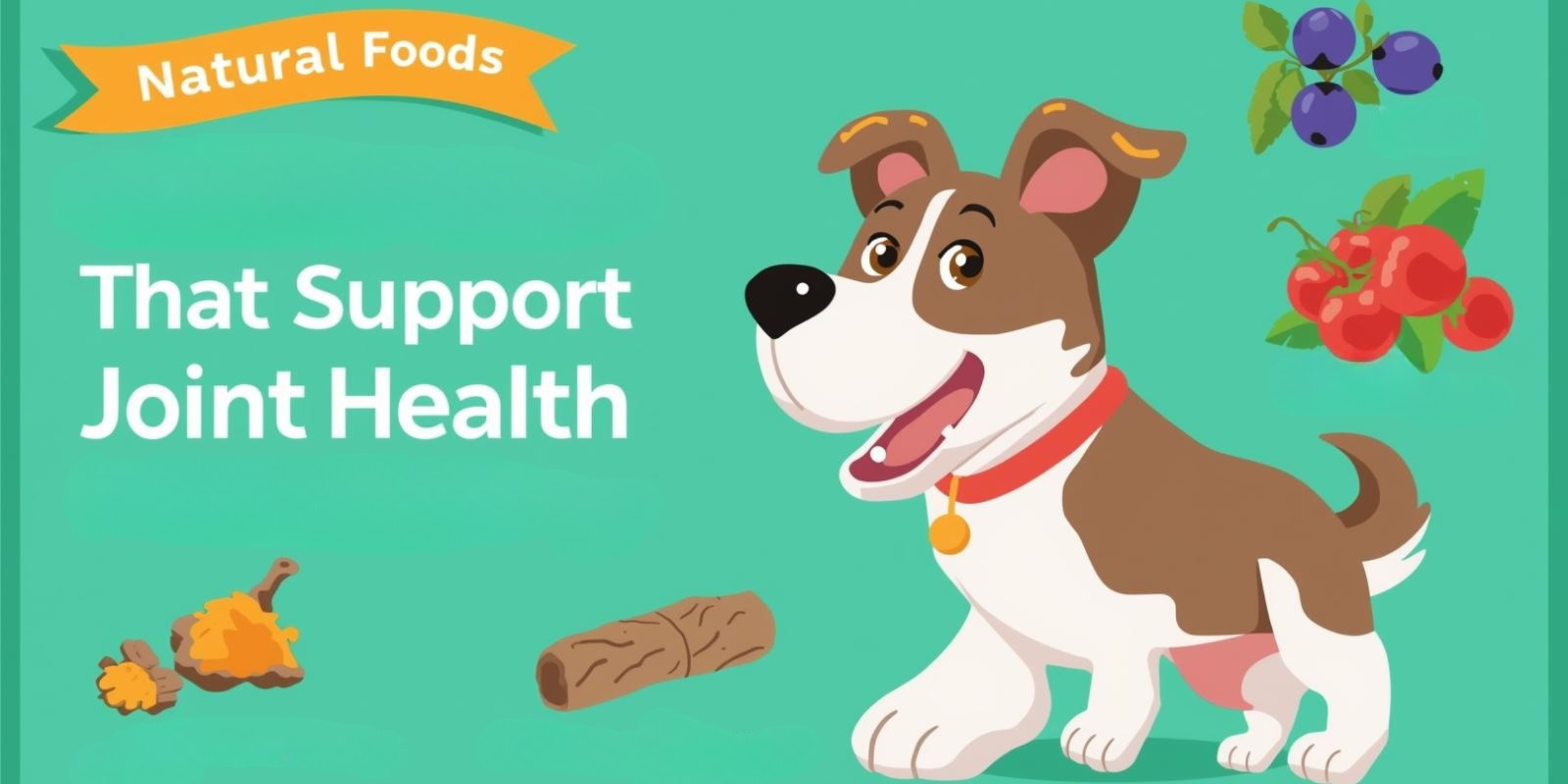 Natural Foods That Support Joint Health in Dogs
