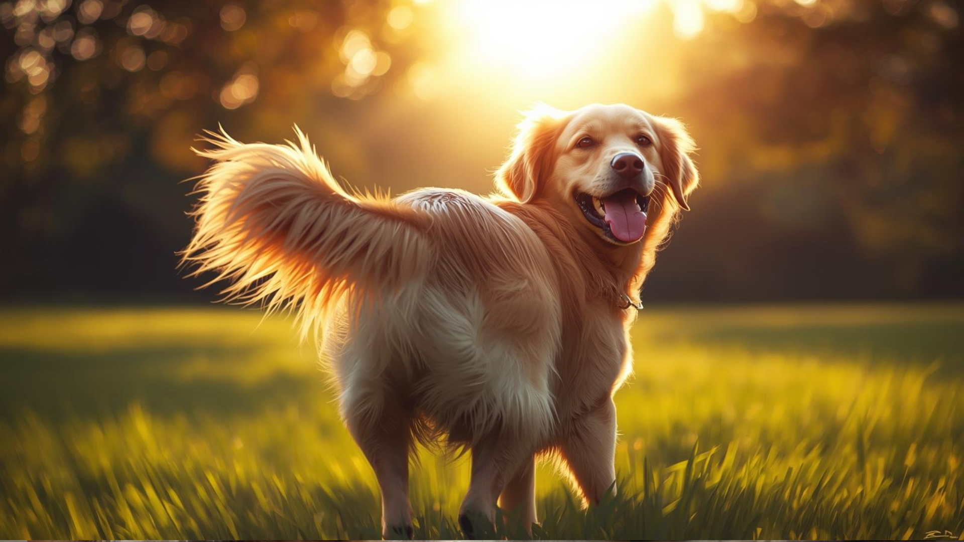 Tail Wagging Along With Body Language