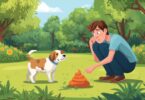 Orange Dog Poop