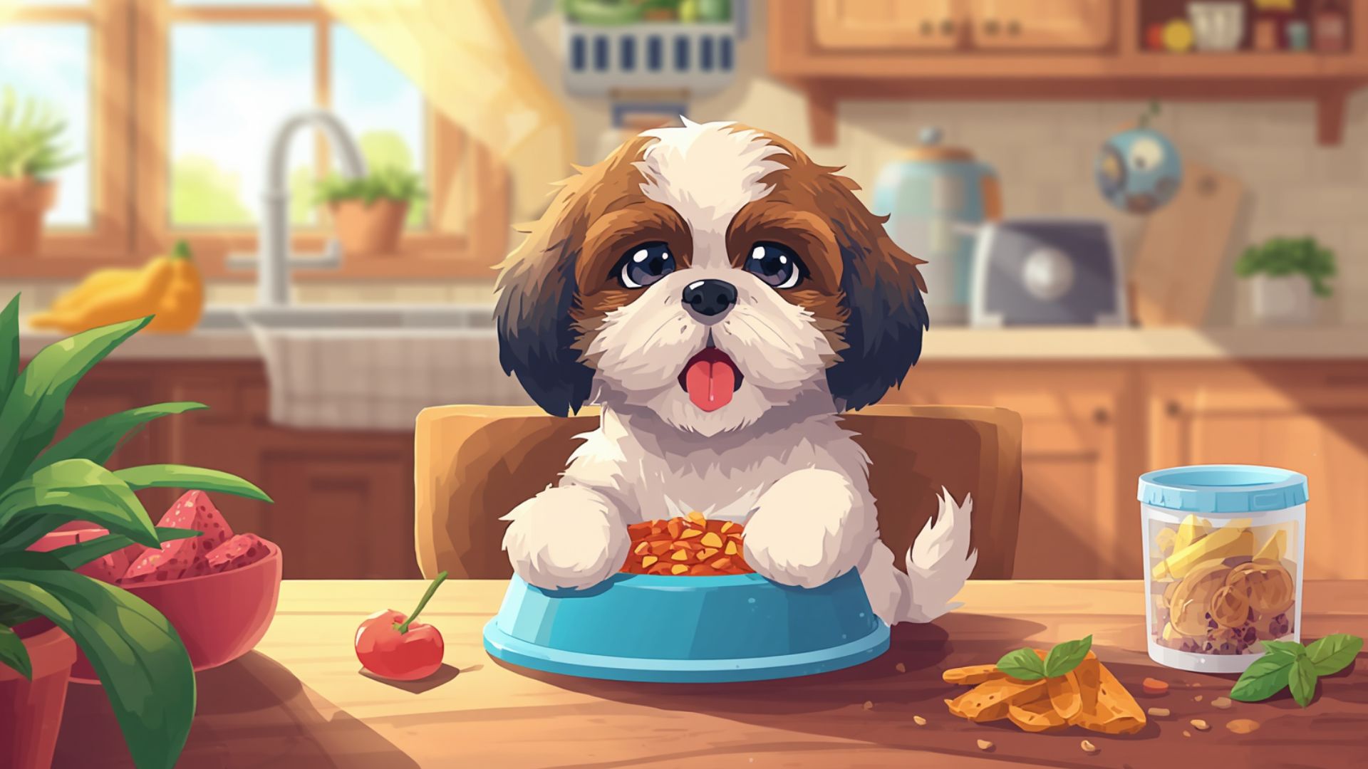 Healthy Growth in Your Shih Tzu Puppy