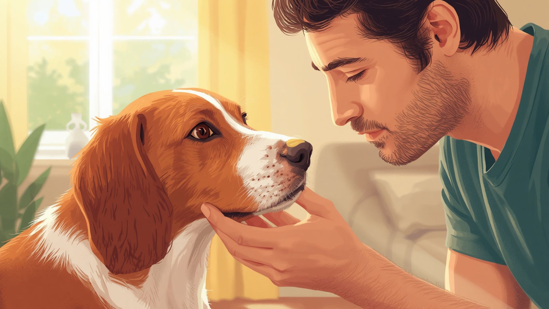 Treat a Dry Dog Nose at Home