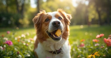 Dogs Eat Nutritional Yeast