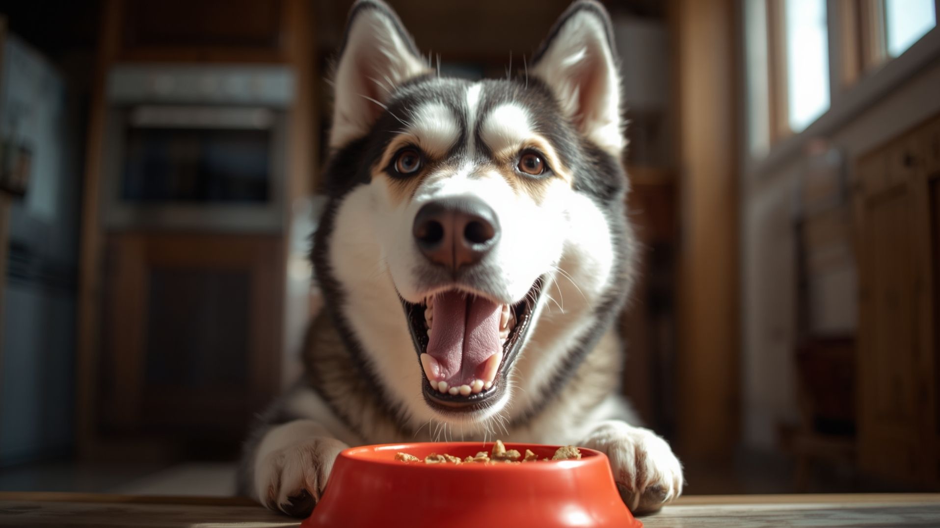 Husky Eat