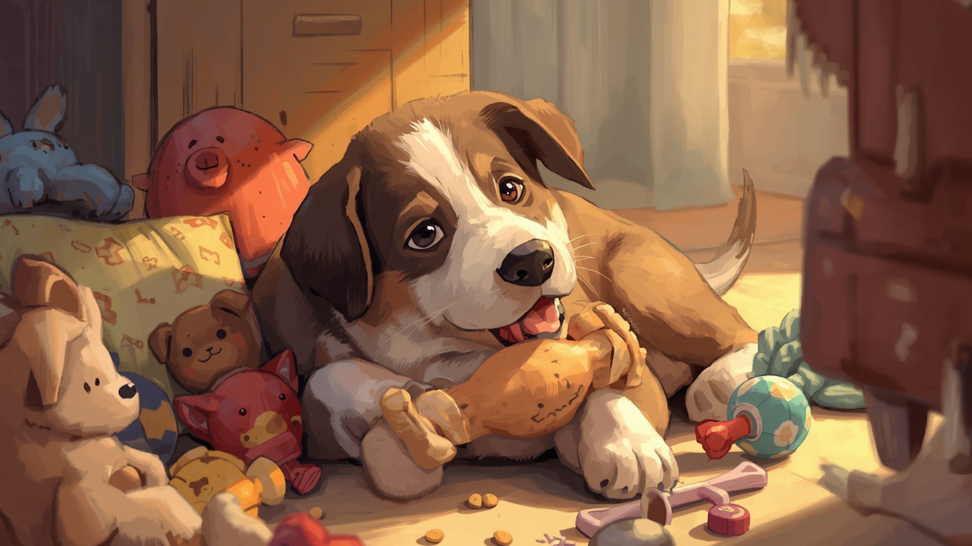 Puppy Chew Properly