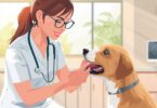 Veterinary dental cleaning